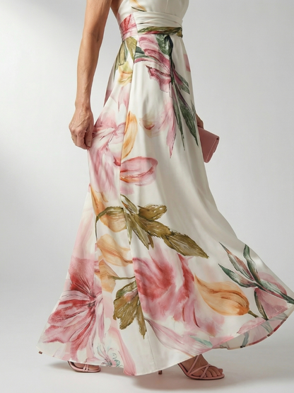 Dafine | Light Floral Maxi Dress