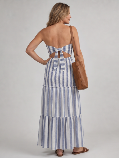 Azaria Stripe Jurk