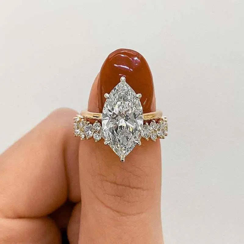 Marquise Diamond Ring