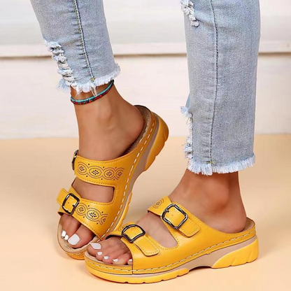 Clara | Orthopedic Comfort Sandals for Heel Pain, Wide Feet & Arthritis