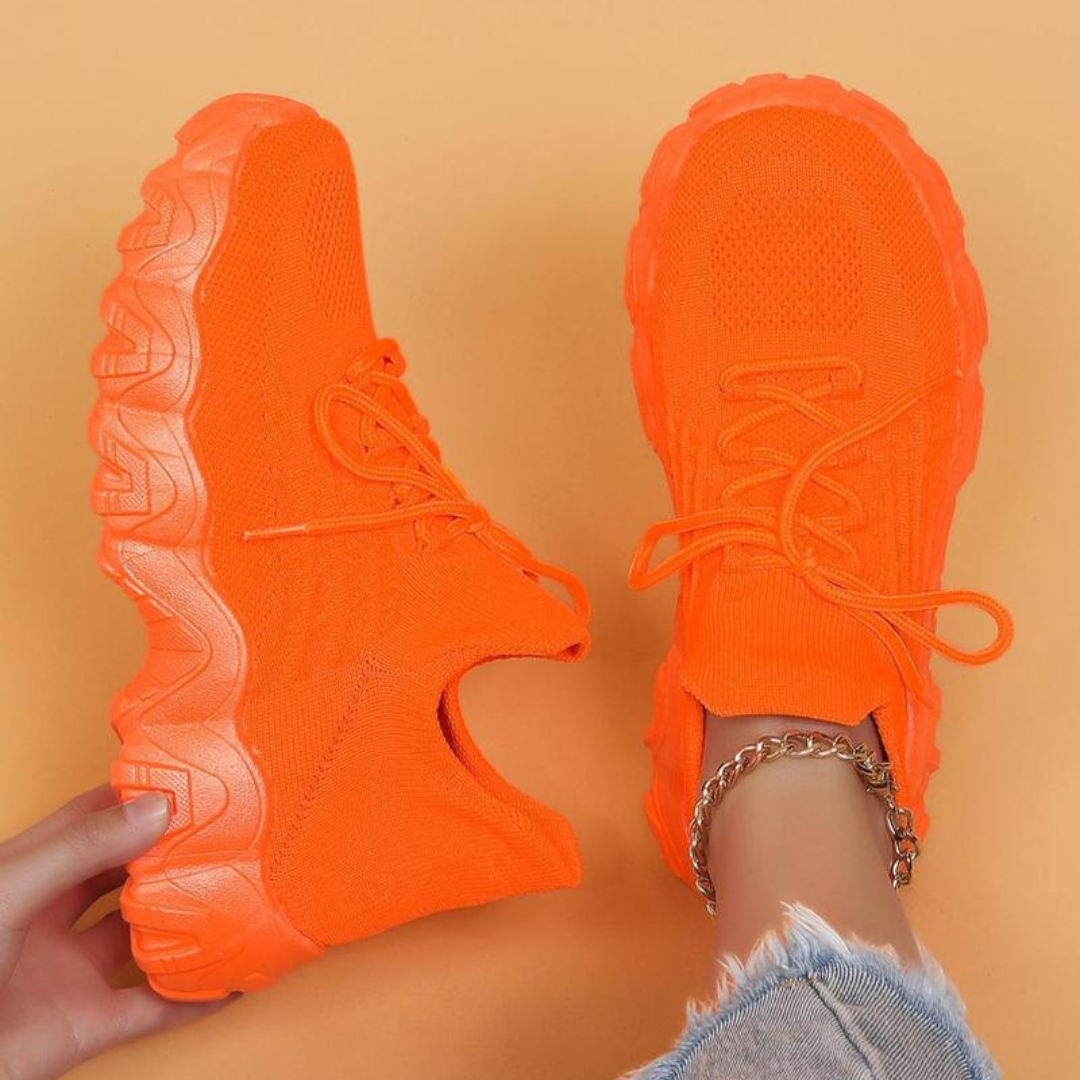 Robin | Orthopedic Slip-On Walking Shoes - Orange
