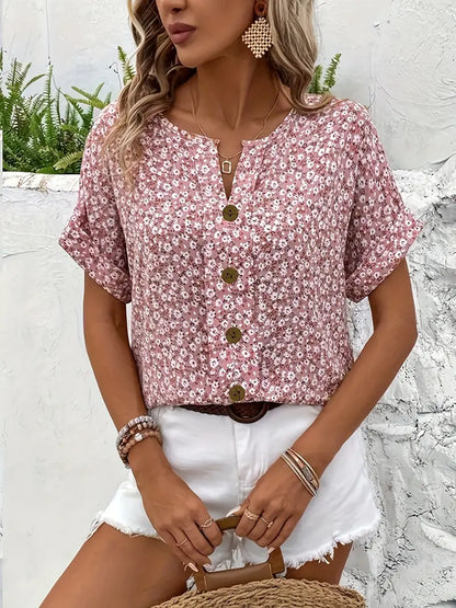 Vera | Stylish Floral Print Blouse