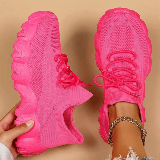 Robin | Orthopedic Slip-On Walking Shoes - Barbie Pink
