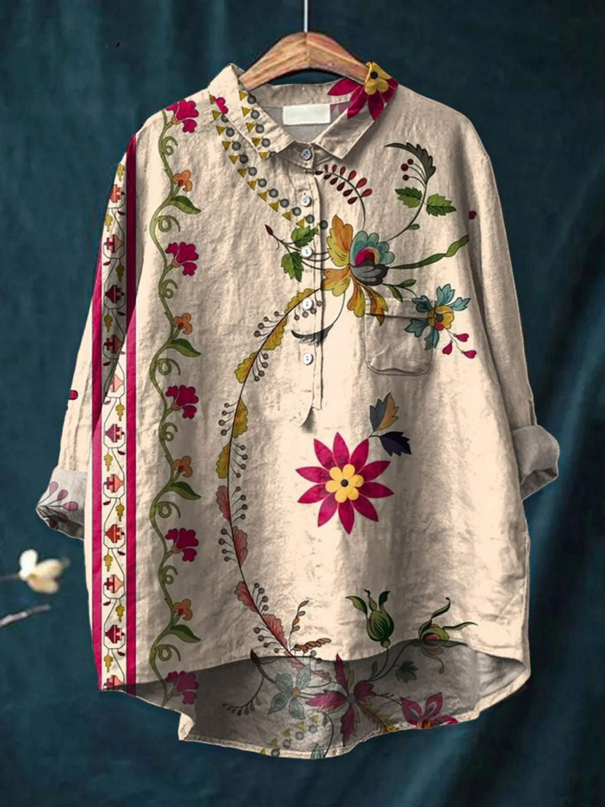 Isla | Light Floral Shirt