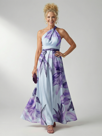 Dafine | Light Floral Maxi Dress