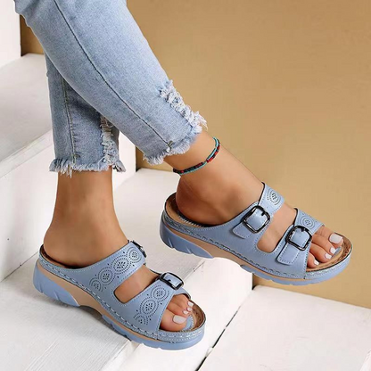 Clara | Orthopedic Comfort Sandals for Heel Pain, Wide Feet & Arthritis