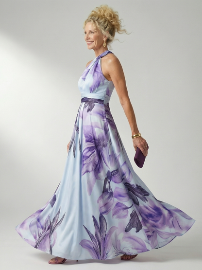 Dafine | Light Floral Maxi Dress
