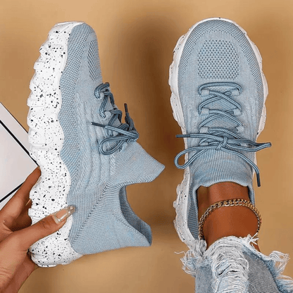 Clara | Orthopedic Comfort Nursing Shoes - Sky Blue