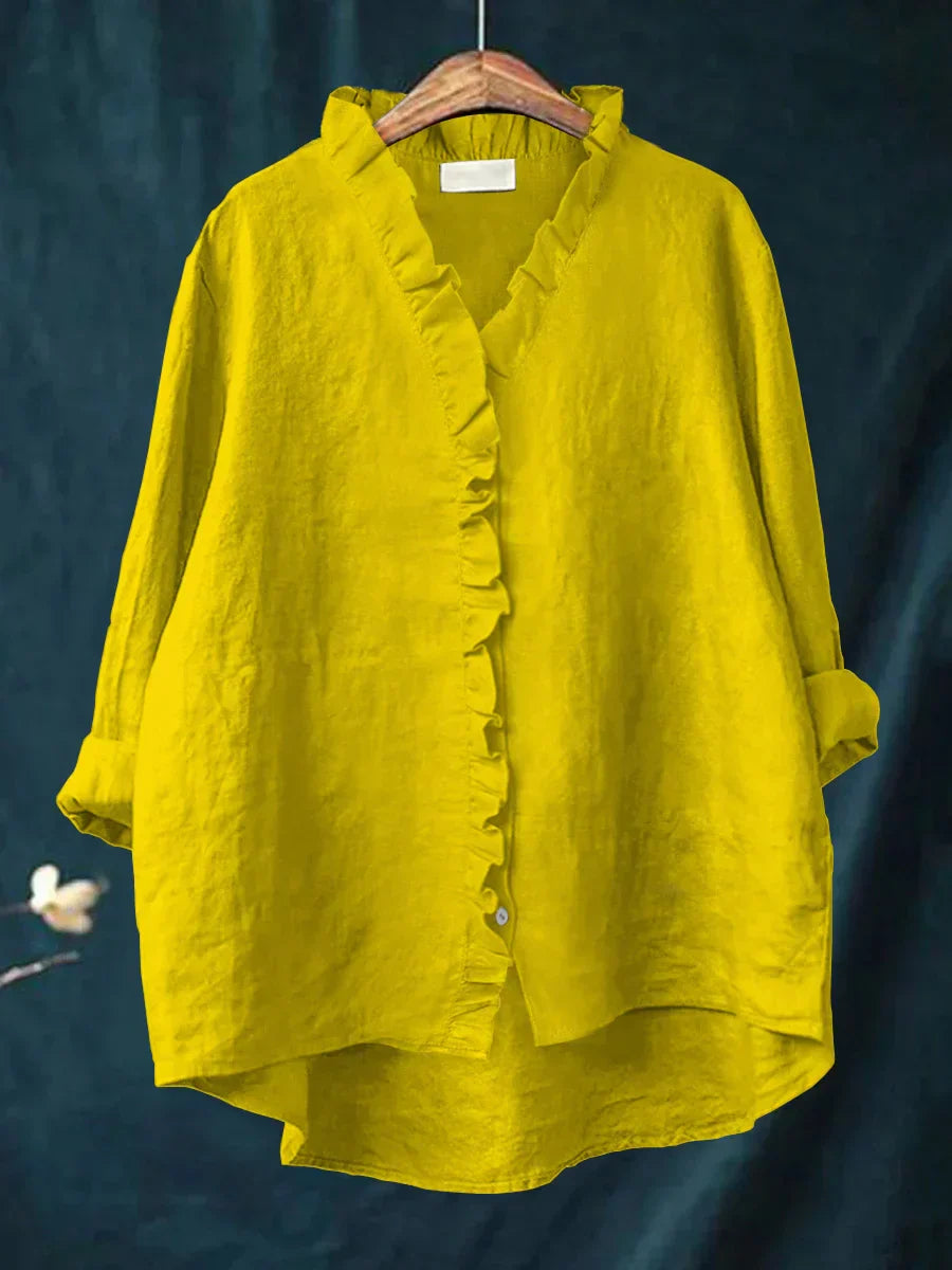 Lily | Ruffled Lightweight Blouse