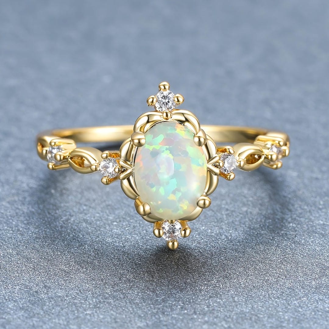 Timeless Opal Ring