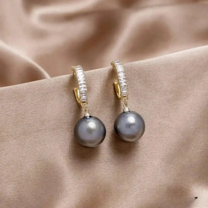 Classic Pearl Spark Earrings