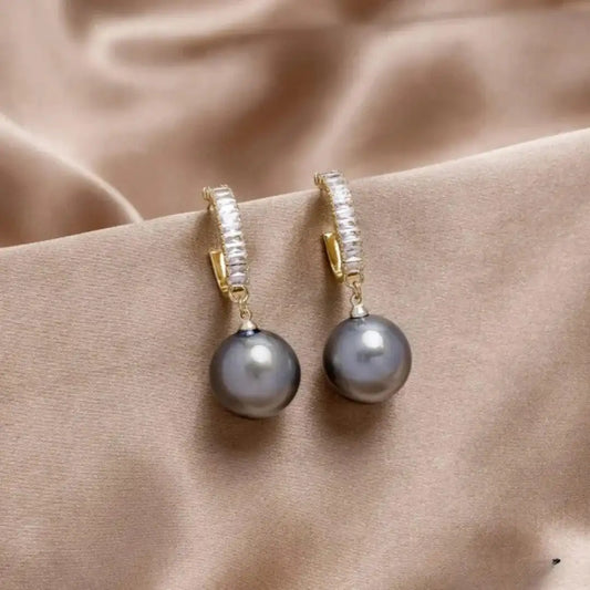 Classic Pearl Spark Earrings