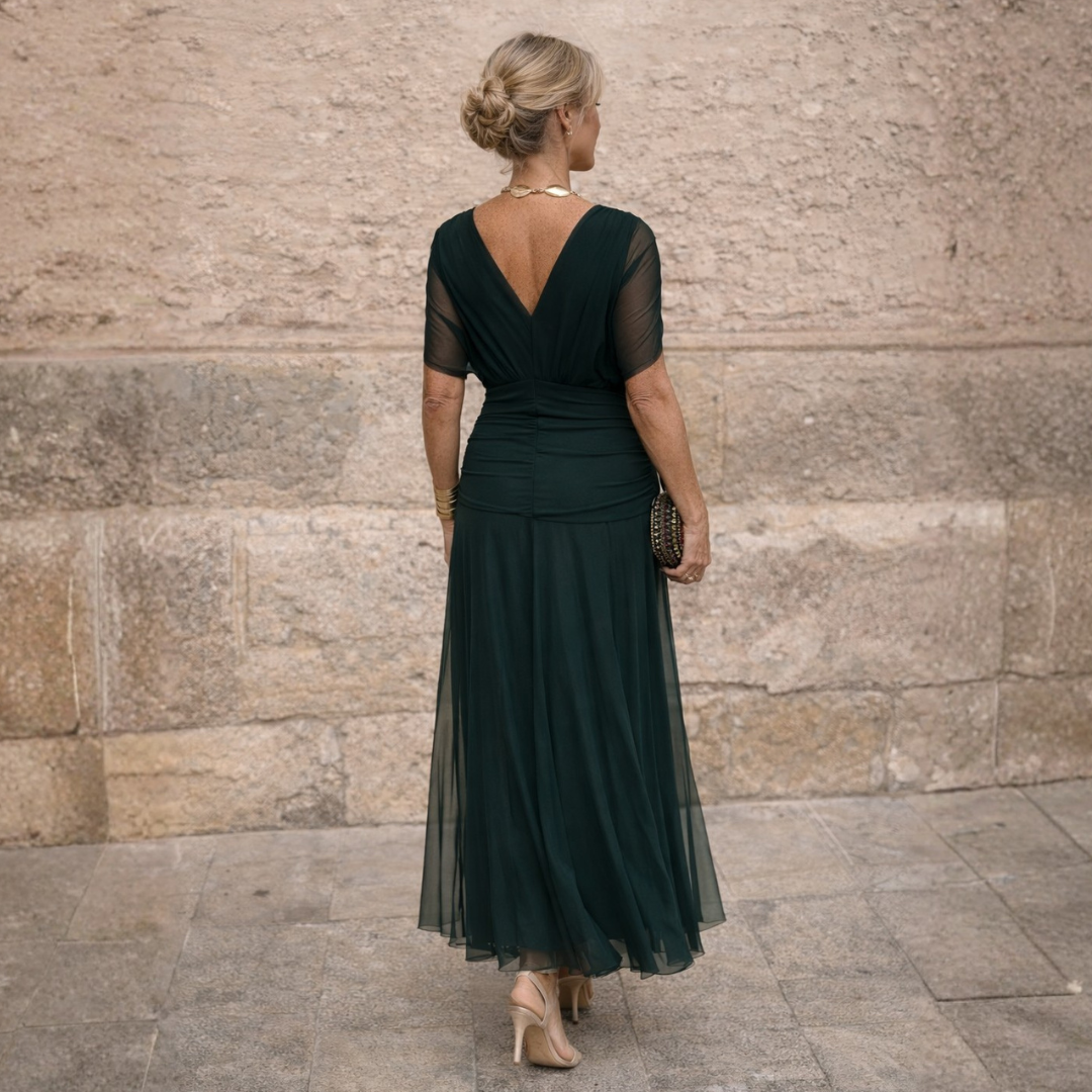 Claudia | Off Shoulder Maxi Dress