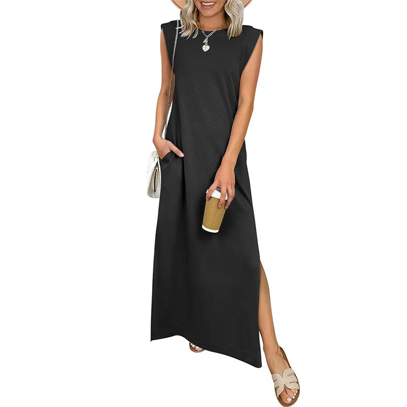 Casual Sleeveless Maxi Dress