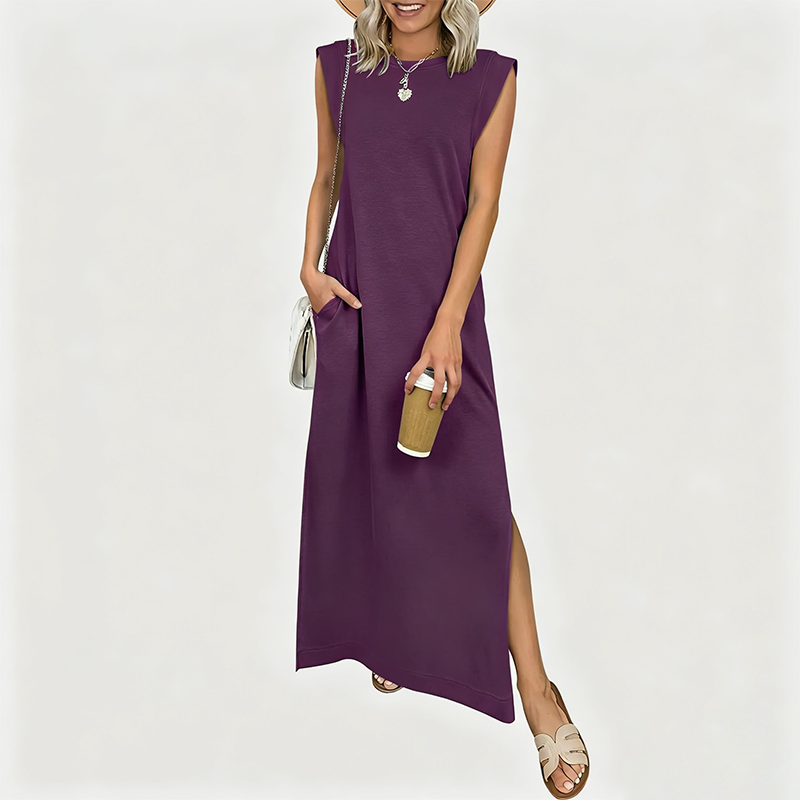 Casual Sleeveless Maxi Dress