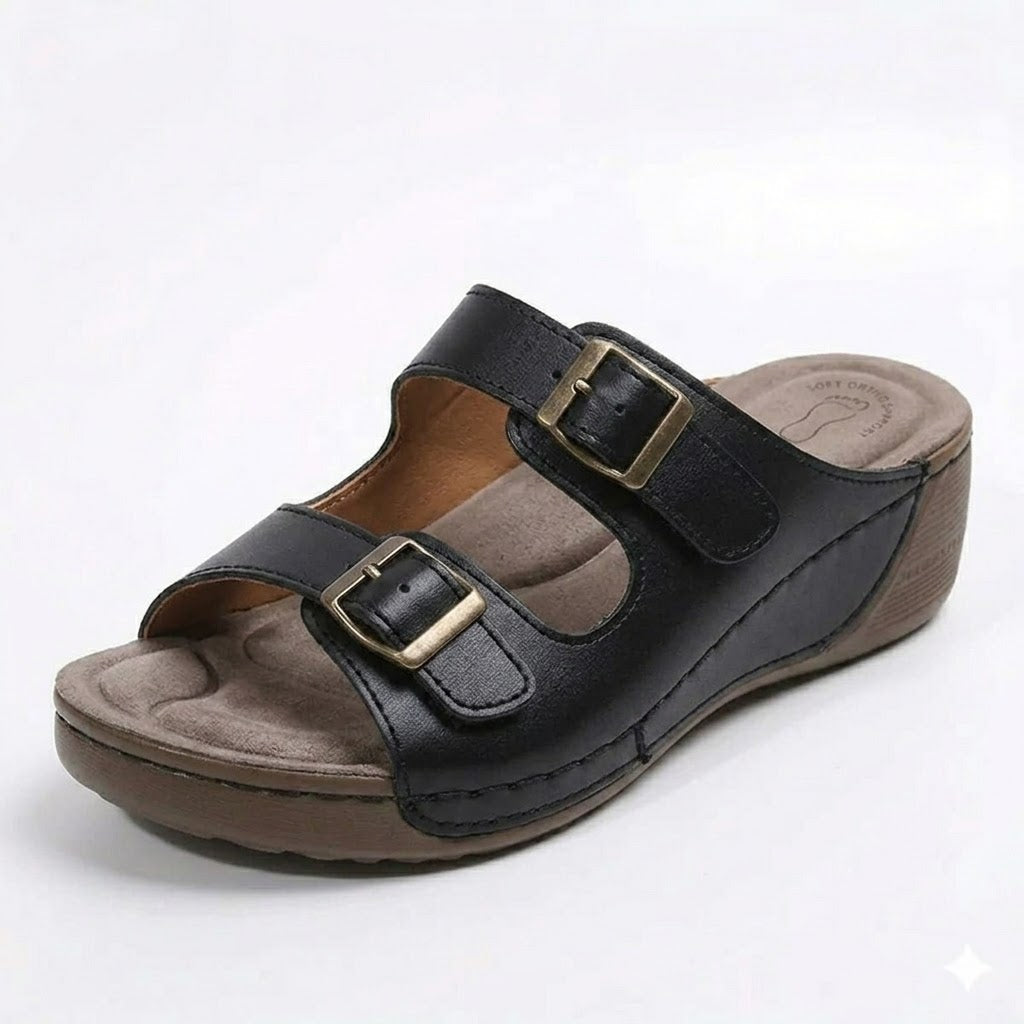 Lovas Orthopedic Sandals for Heel Pain, Wide Feet & Arthritis
