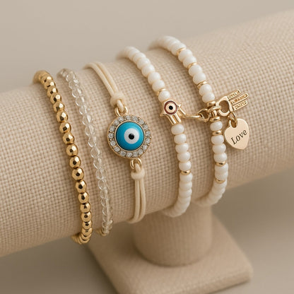 Lucky Charm Bracelet Set