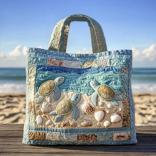 Tilly | Festive Turtle Padded Tote