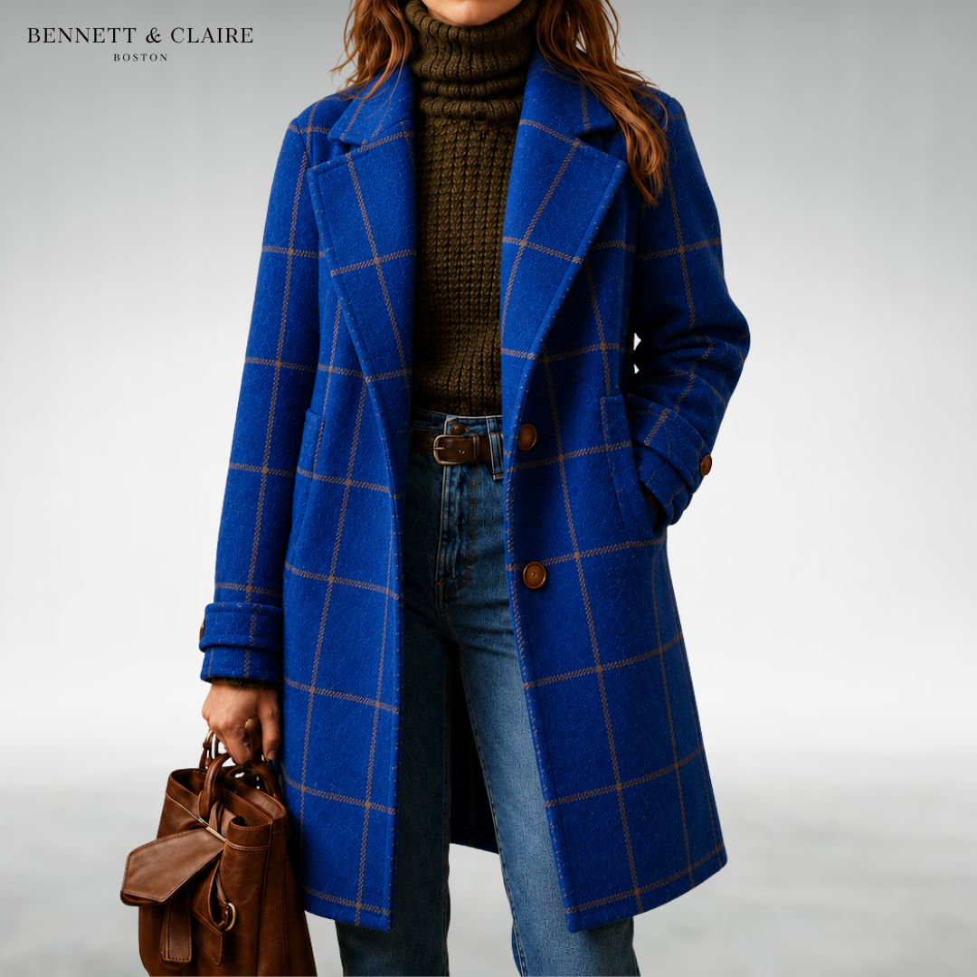 Olivia | Classic Checkered Coat