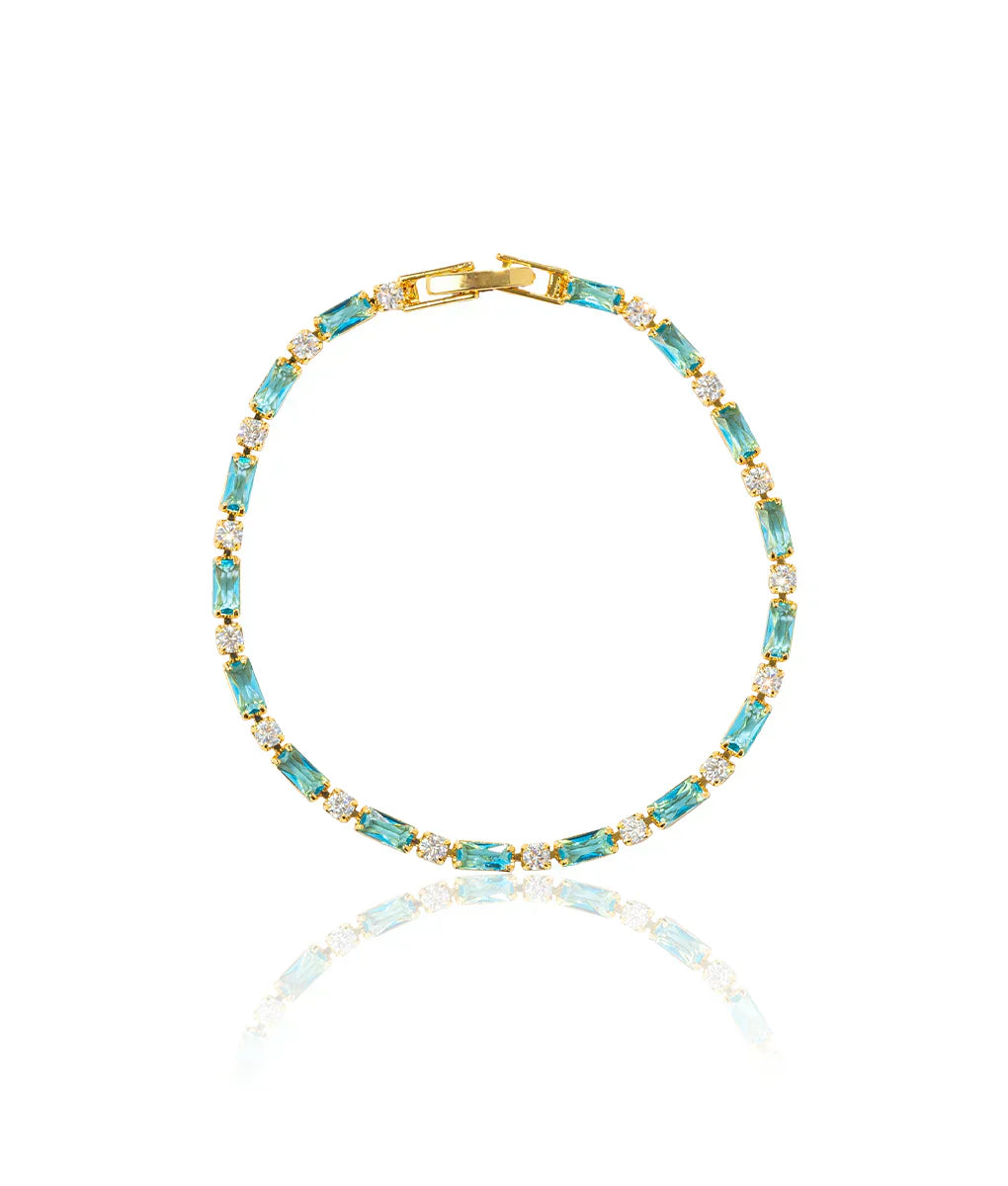 Gold Turquoise Bracelet