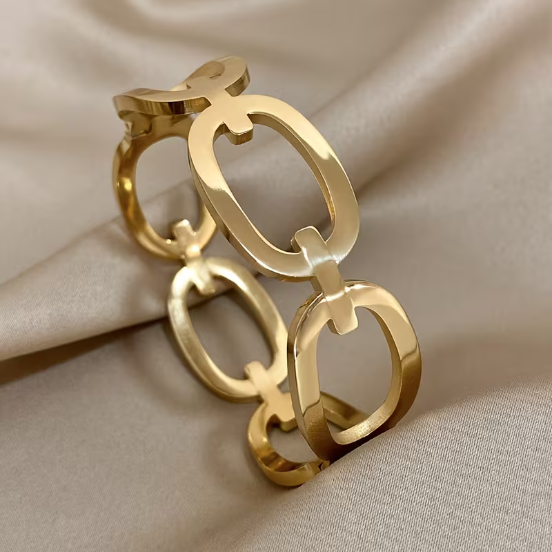 Golden Sleek Bracelet