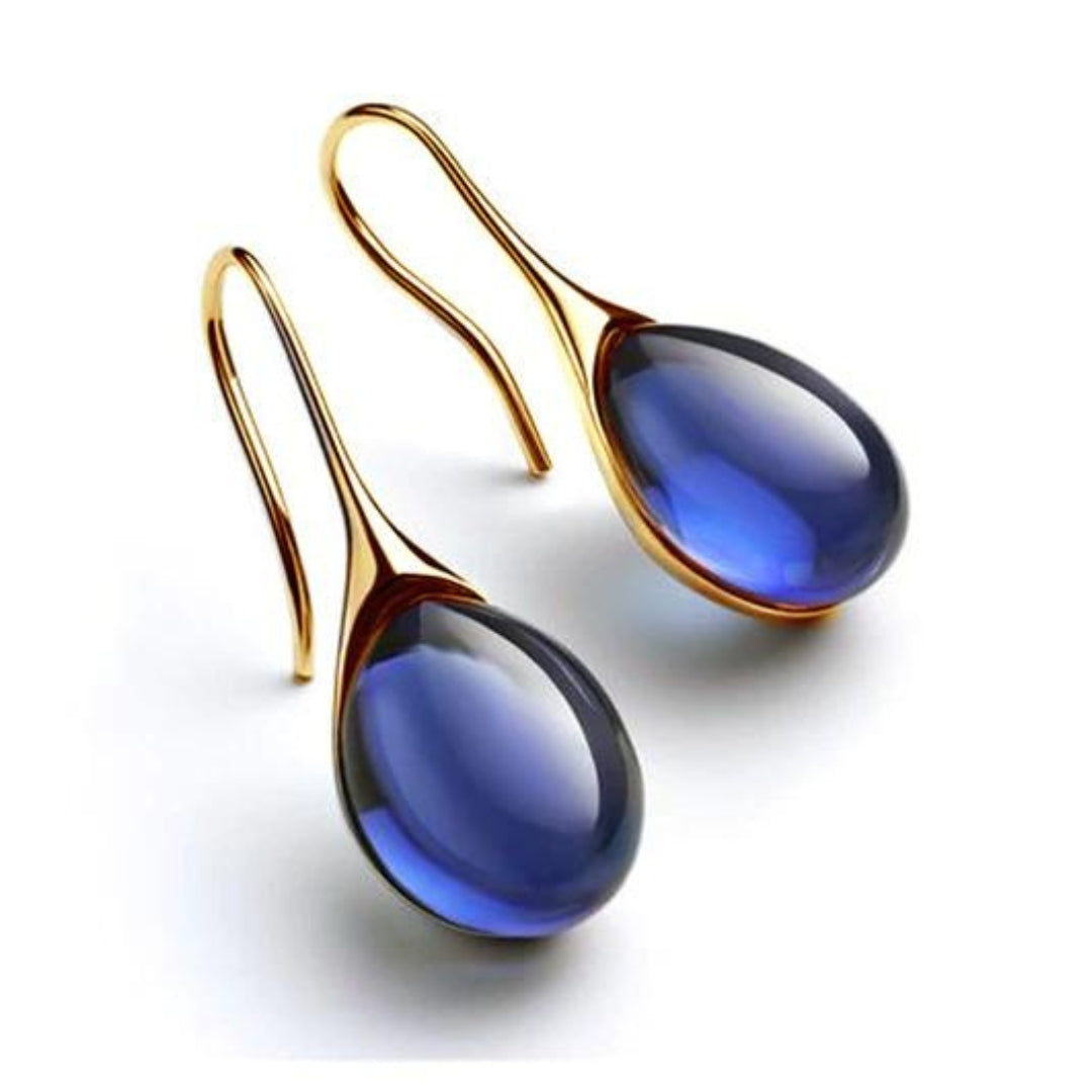 Classic Crystal Drop Earrings