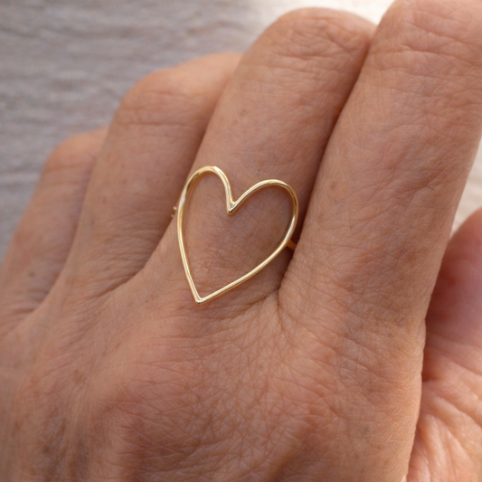 Simple Heart Ring
