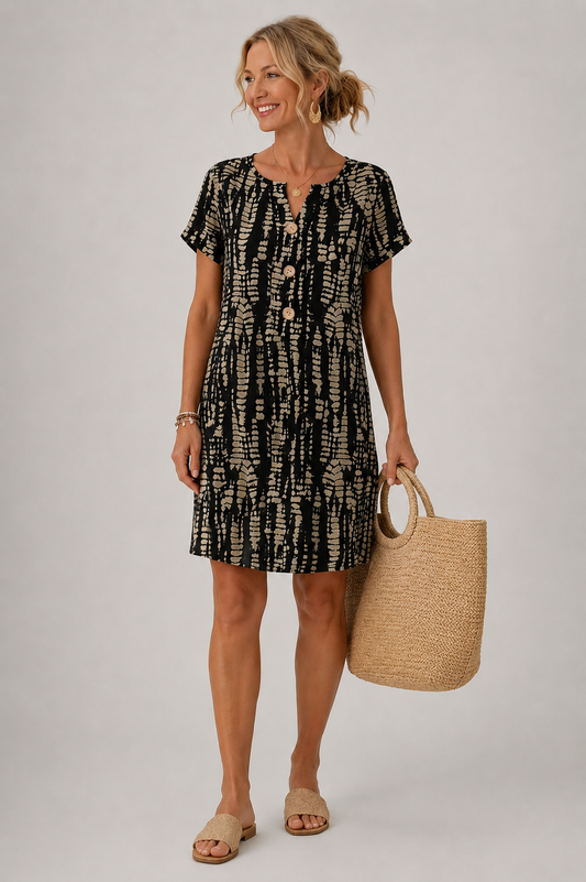 Santorini Elegance Jurk