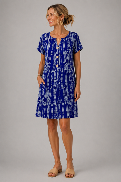 Santorini Elegance Jurk