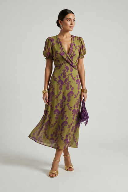 Virel Floral Jurk