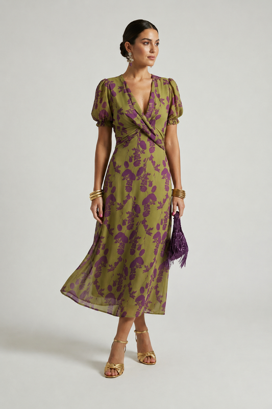 Virel Floral Jurk