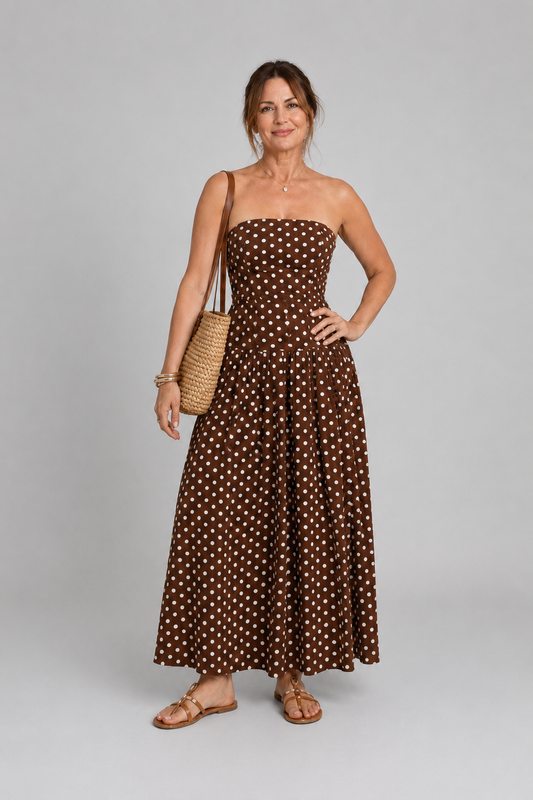 Sorien Dots Jurk