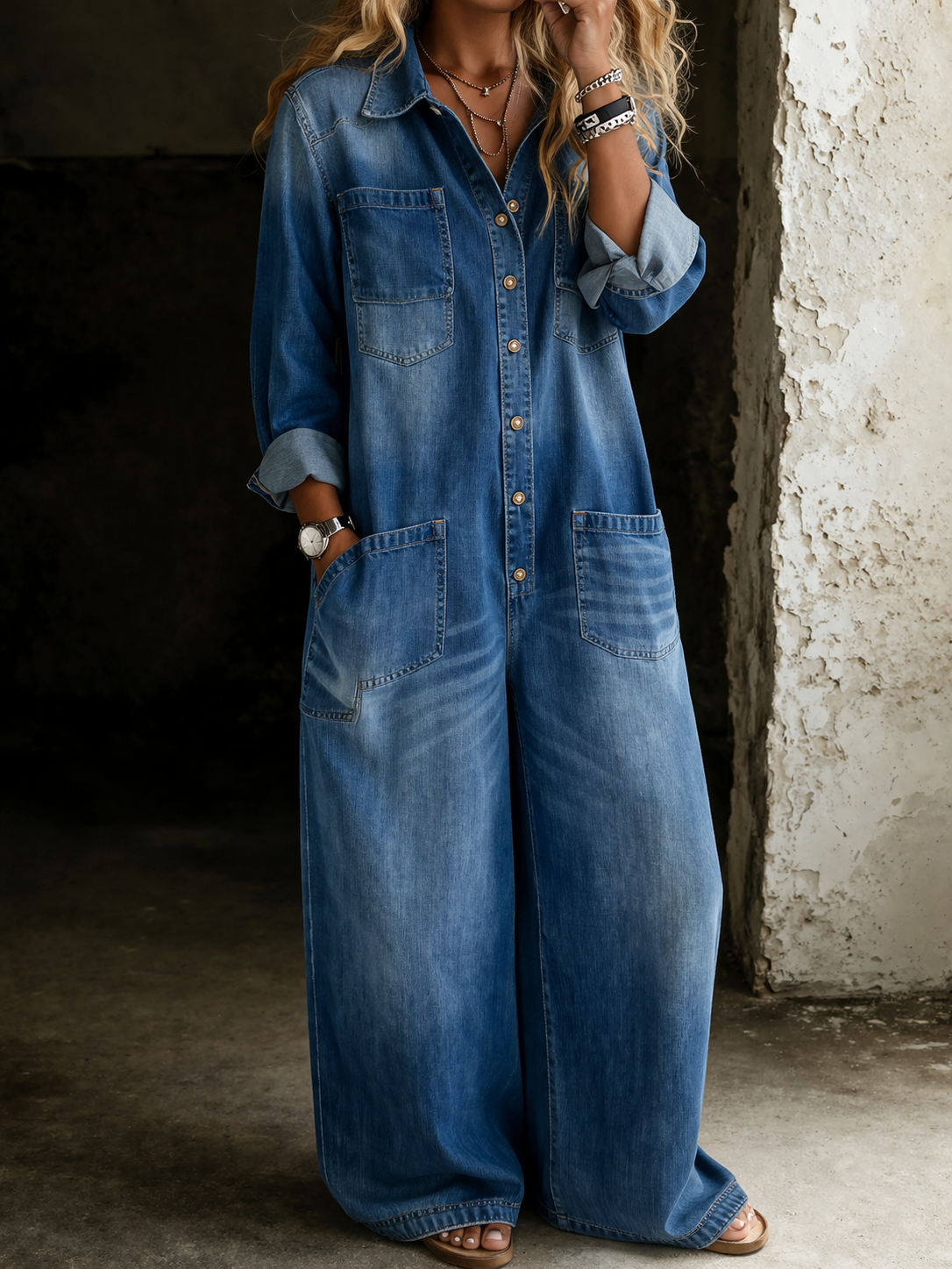 Clara | Casual Comfort Jumpsuit