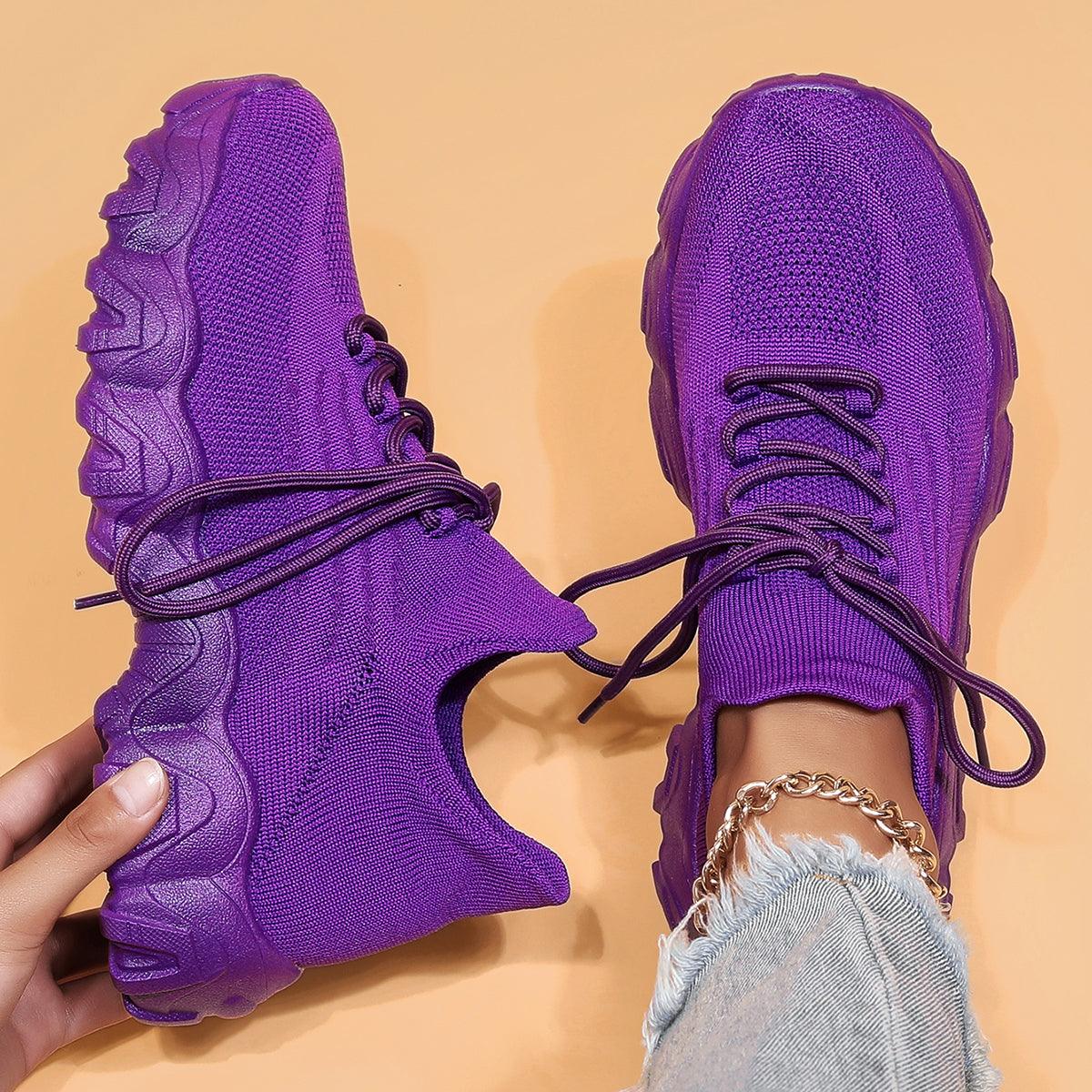 Robin | Orthopedic Slip-On Walking Shoes - Purple