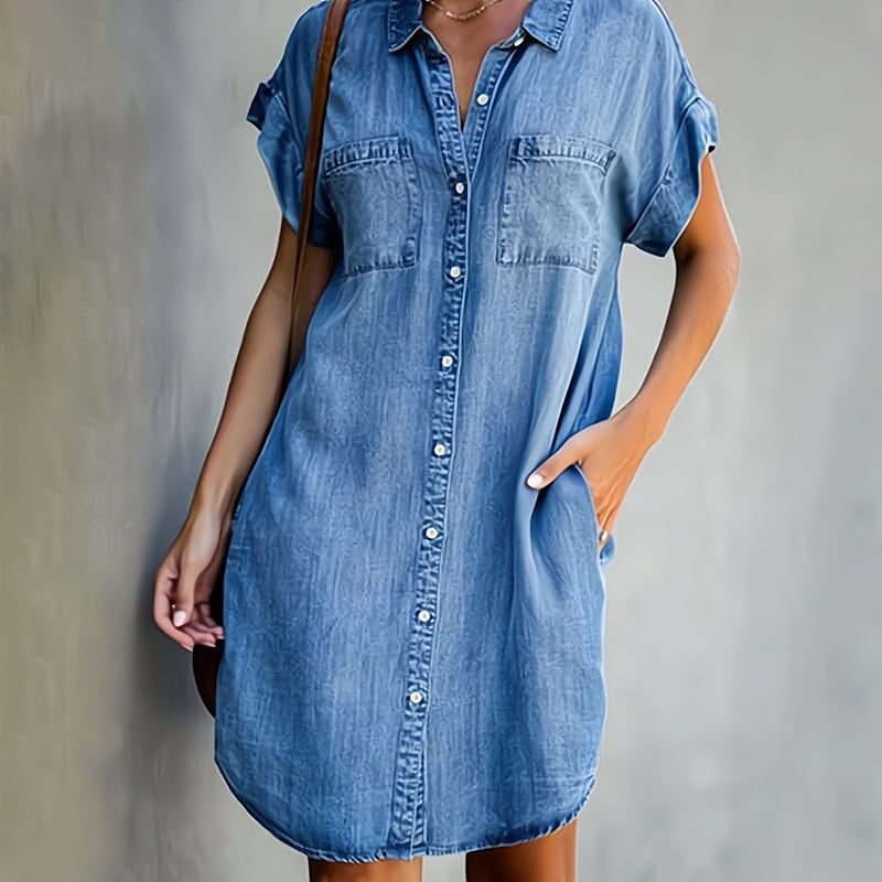 Penelope | Button-Down Shirt Dress