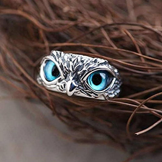 Lucky Owl Opal Ring