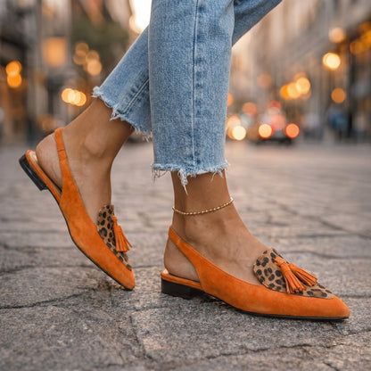Jovita | Sandals With Straps And Tassels