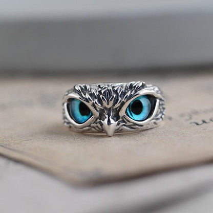 Lucky Owl Opal Ring