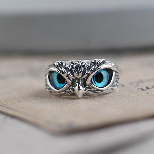 Lucky Owl Opal Ring