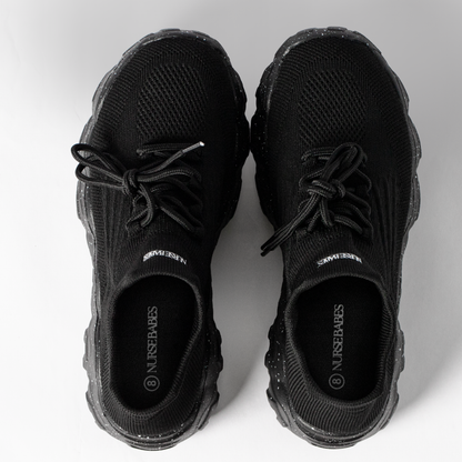 Clara | Orthopedic Comfort Nursing Shoes - Black