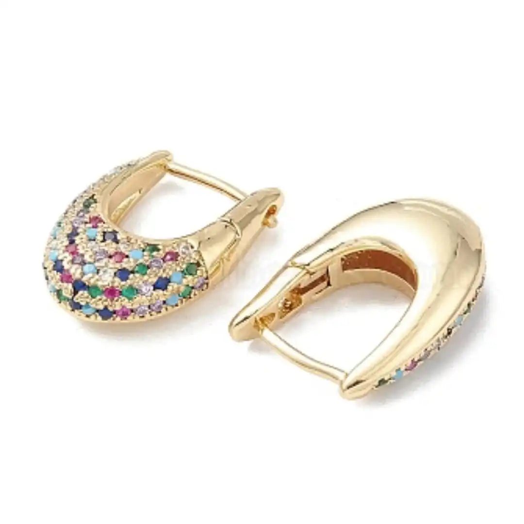 Colorful Crystal Earrings