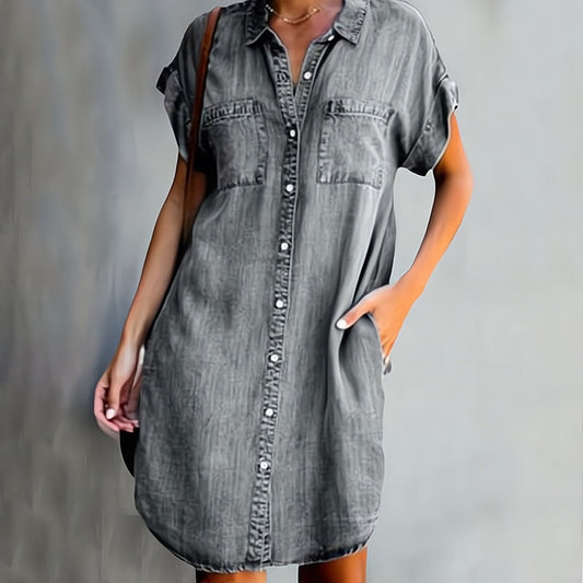 Penelope | Button-Down Shirt Dress