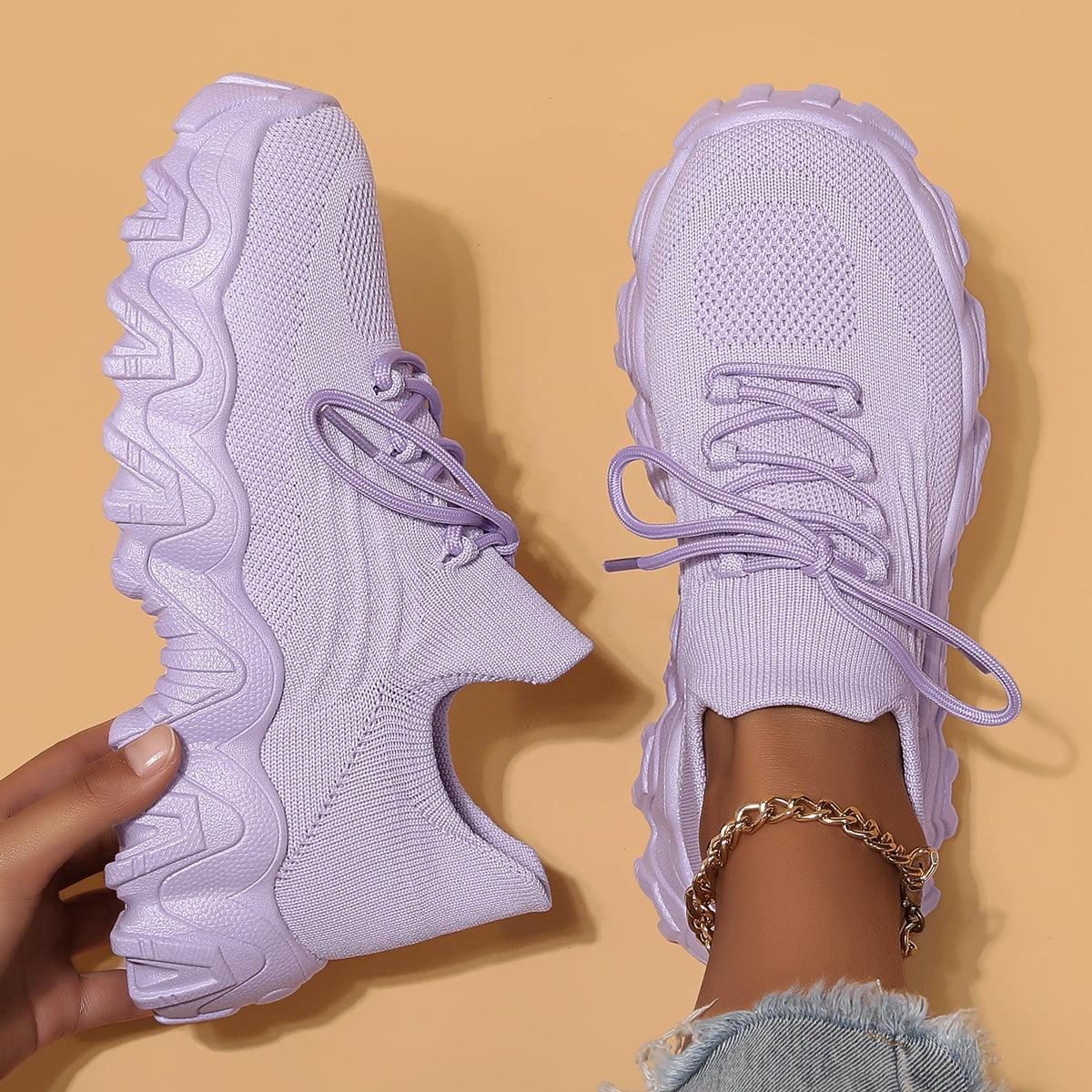 Robin | Orthopedic Slip-On Walking Shoes - Pastel Purple