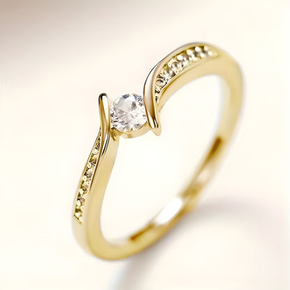 Crest Wave Ring