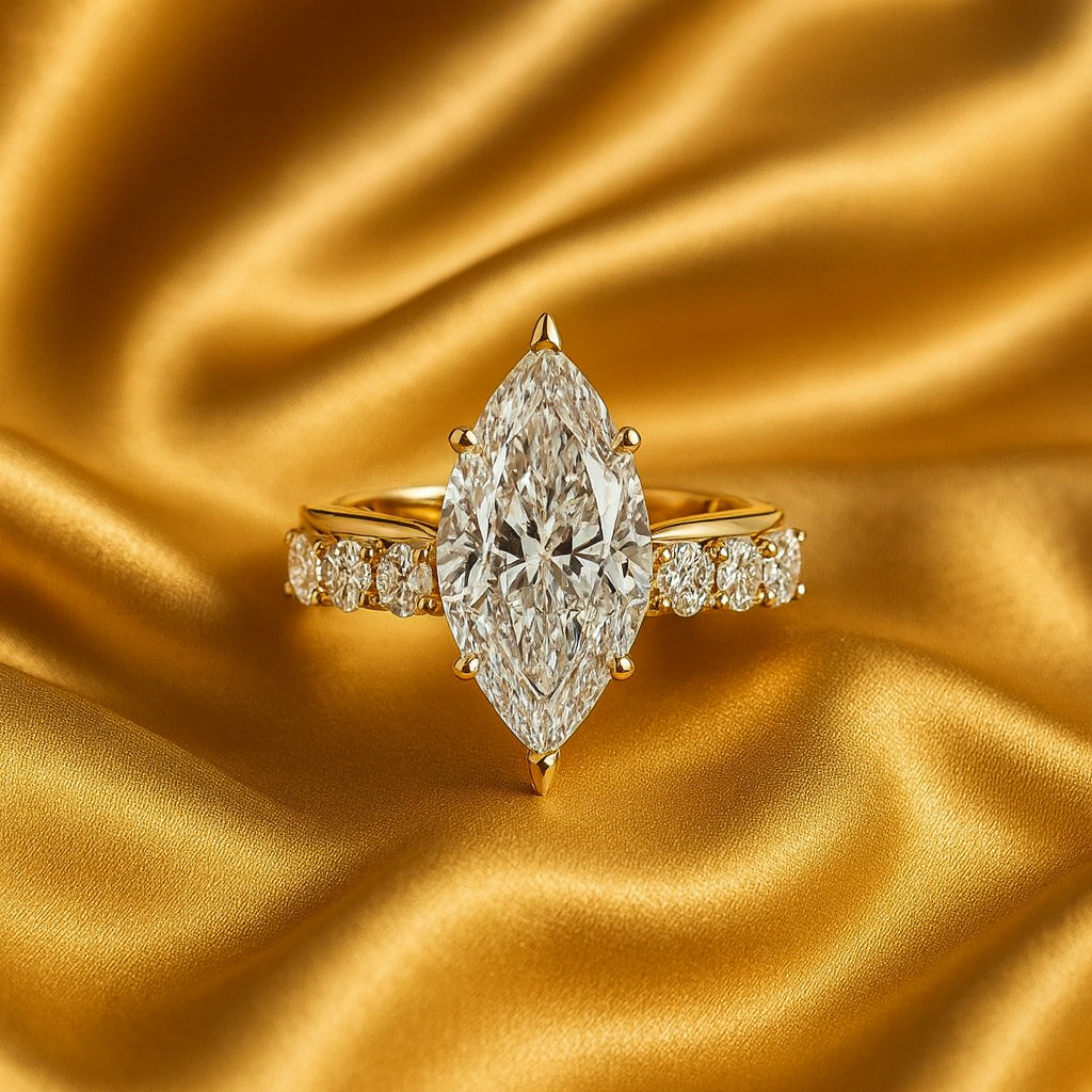 Marquise Diamond Ring