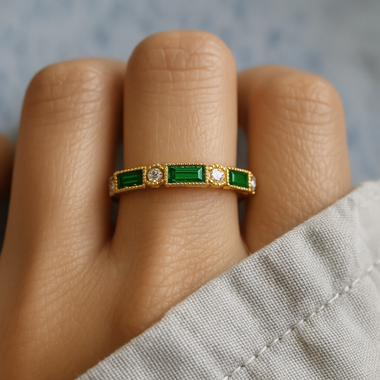 Green Zirconia Ring