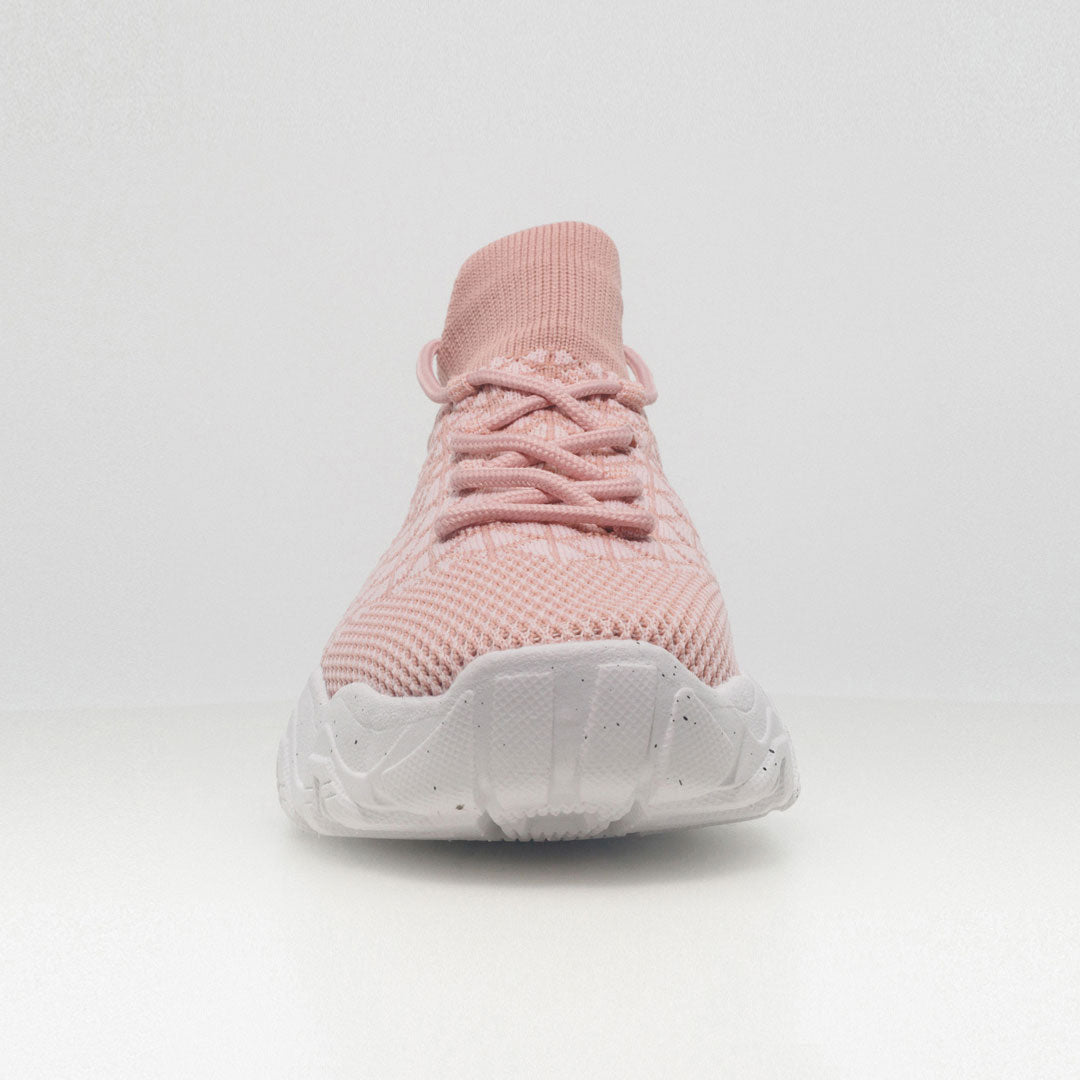 Robin | Orthopedic Slip-On Walking Shoes - Pink White