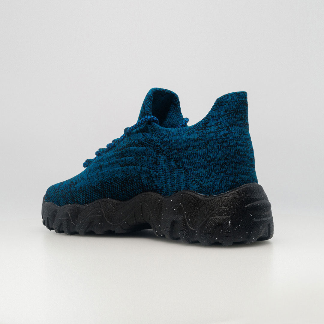 Robin | Orthopedic Slip-On Walking Shoes - Blue Black
