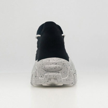 Robin | Orthopedic Slip-On Walking Shoes - Black White