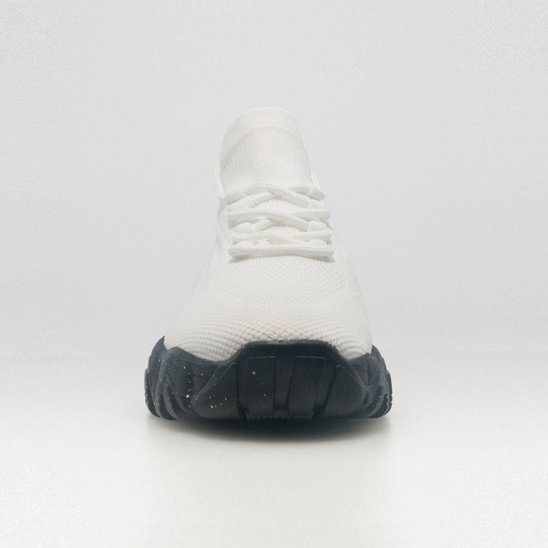 Clara | Orthopedic Comfort Nursing Shoes - White Black